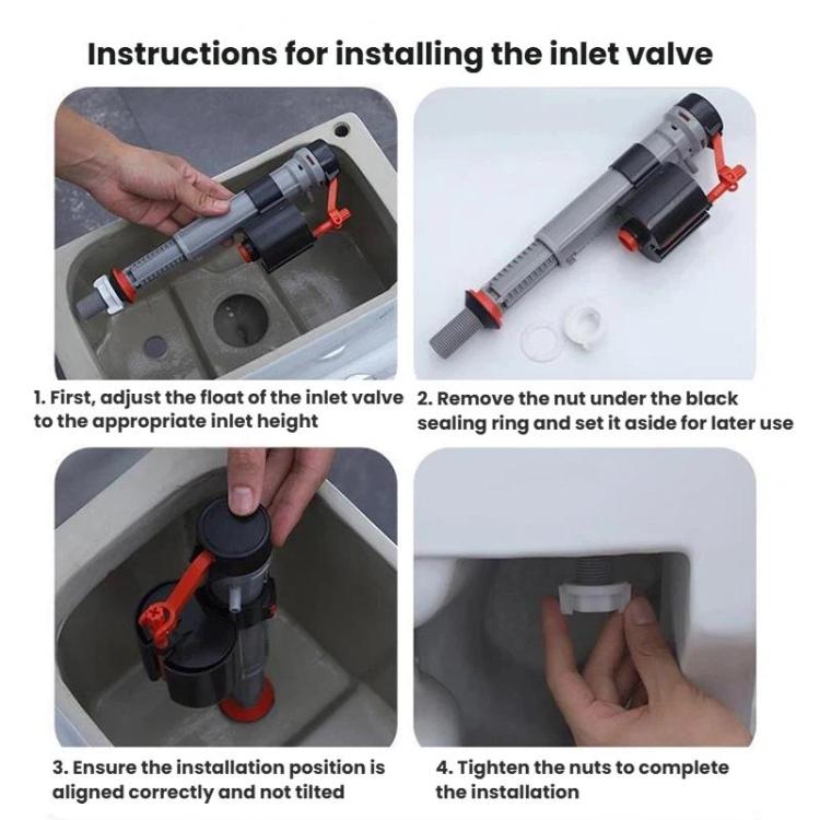 Toilet Tank Universal Flush Waterer Toilet P, Water Inlet Valve, 20cm Drainage Valve, 24cm Drainage Valve, 28cm Drainage Valve, Water Inlet Valve+20cm Drainage Valve, Water Inlet Valve+24cm Drainage Valve, Water Inlet Valve+28cm Drainage Valve         ...