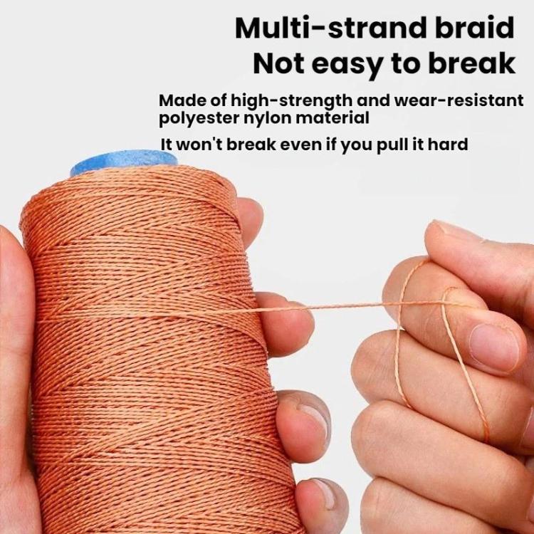 300m Durable Nylon High-tensile Strength Rope Yarn, White Large Roll, Brown Large Roll, Black Large Roll