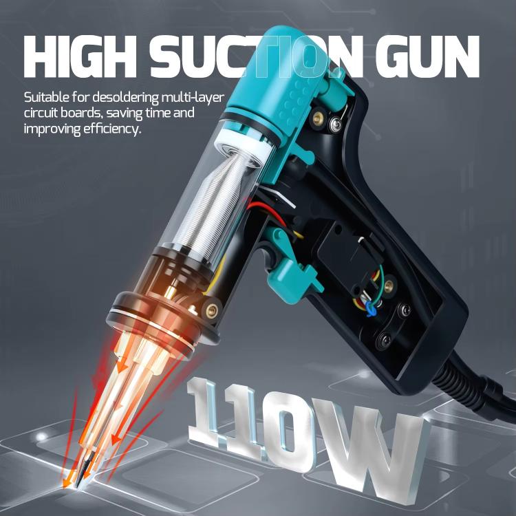 YIHUA 948D I 110W Anti-Static Desoldering Station With Strong Suction, HD LCD Screen, Adjustable Angle, And 3 Storage Channels