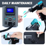 YIHUA 948D I 110W Anti-Static Desoldering Station With Strong Suction, HD LCD Screen, Adjustable Angle, And 3 Storage Channels