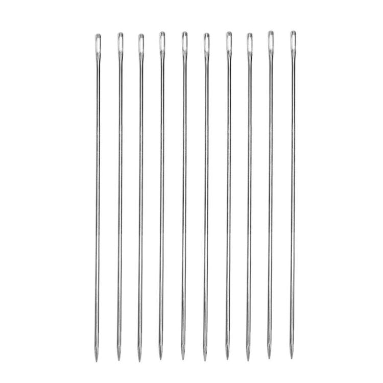 10pcs Large-hole Extra-long Thick Quilt Handmade Sewing Needle, 10cm, 15cm, 20cm, 25cm, 30cm