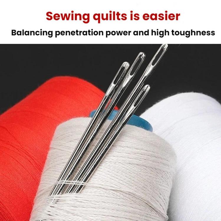 10pcs Large-hole Extra-long Thick Quilt Handmade Sewing Needle, 10cm, 15cm, 20cm, 25cm, 30cm