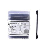 100pcs/Box Disposable Ear Pick Cotton Swabs Double-Ended Cotton Buds, Ear Pick + Spiral, Ear Pick + Circle, Circle + Spiral