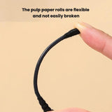 100pcs/Box Disposable Ear Pick Cotton Swabs Double-Ended Cotton Buds, Ear Pick + Spiral, Ear Pick + Circle, Circle + Spiral