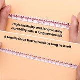 3pcs 3-4MM Hand-sewn High-elastic Waistband For Trousers, 1m, 8m, 15m