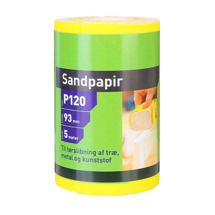 Portable Polishing Pads Flocked Sandpaper Roll For Metal Polishing & Grinding, 40 Mesh, 60 Mesh, 80 Mesh, 120 Mesh, 180 Mesh
