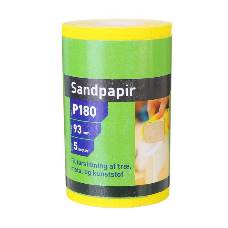 Portable Polishing Pads Flocked Sandpaper Roll For Metal Polishing & Grinding, 40 Mesh, 60 Mesh, 80 Mesh, 120 Mesh, 180 Mesh