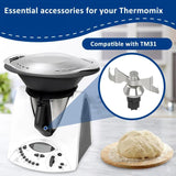 Replacement Butterfly Whisk Kneading Blade For Mixing And Dough Preparation, Thermomix TM7 / TM5 / TM6, For Thermomix TM31