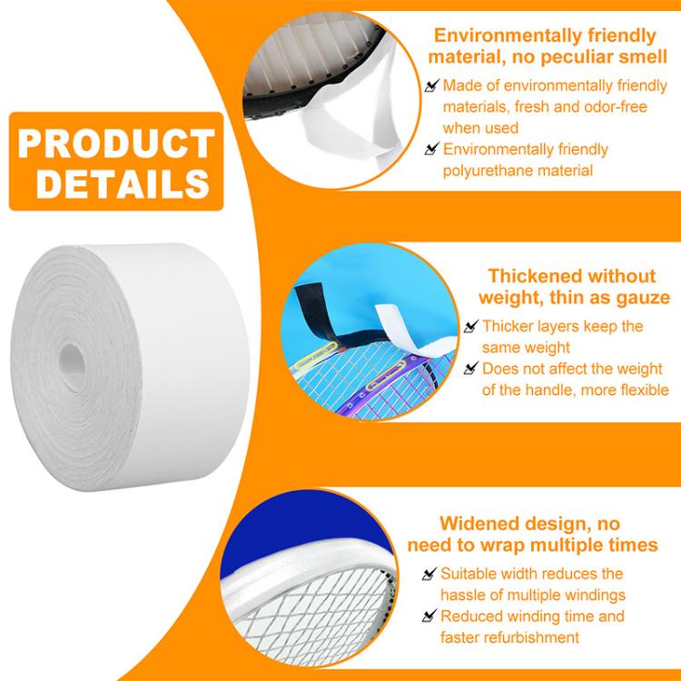 0.35x5m Badminton Racket Frame Wear-Resistant Anti-Paint Peeling Thickened Protective Tape