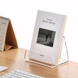 Acrylic Book & Brochure Display Stand For Office, Home, Restaurant, Single, Double