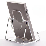 Acrylic Book & Brochure Display Stand For Office, Home, Restaurant, Single, Double