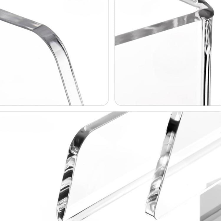 Acrylic Book & Brochure Display Stand For Office, Home, Restaurant, Single, Double