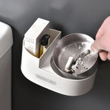 Stainless Steel Wall-Mounted Ashtray with Lid for Bathroom and Toilet Space-Saving Ash Holder