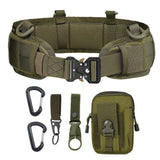 6pcs /Pack Sports Outdoor Multi-Functional Waist Bag, 6pcs /Pack Black, 6pcs /Pack Khaki, 6pcs /Pack Green