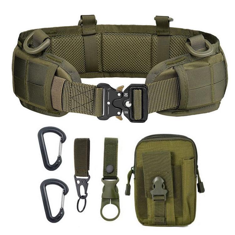 6pcs /Pack Sports Outdoor Multi-Functional Waist Bag, 6pcs /Pack Black, 6pcs /Pack Khaki, 6pcs /Pack Green