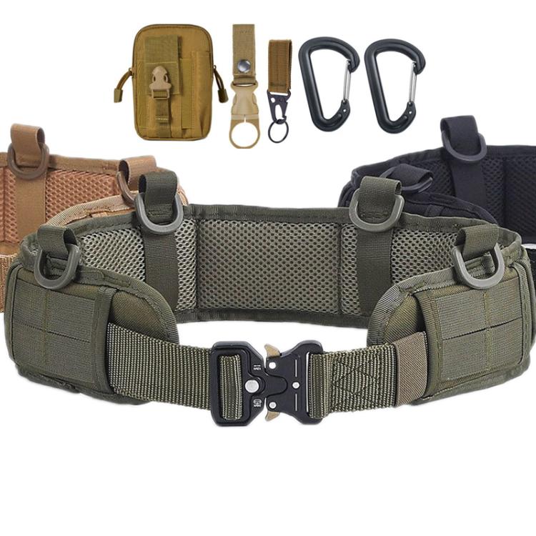 6pcs /Pack Sports Outdoor Multi-Functional Waist Bag, 6pcs /Pack Black, 6pcs /Pack Khaki, 6pcs /Pack Green