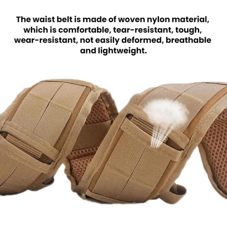 6pcs /Pack Sports Outdoor Multi-Functional Waist Bag, 6pcs /Pack Black, 6pcs /Pack Khaki, 6pcs /Pack Green