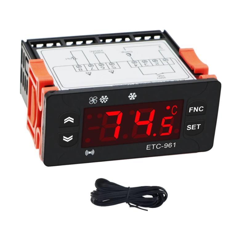 220V ETC-961 Temperature Controller With Refrigeration Defrost Alarm Calibration Functions, ETC-961 220V