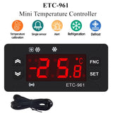 220V ETC-961 Temperature Controller With Refrigeration Defrost Alarm Calibration Functions, ETC-961 220V