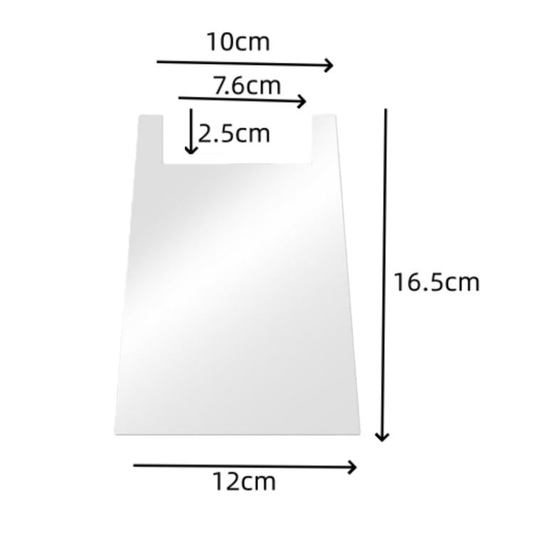 Acrylic Sofa Wall Shield For Furniture & Wall Protection Barrier, Single, Double