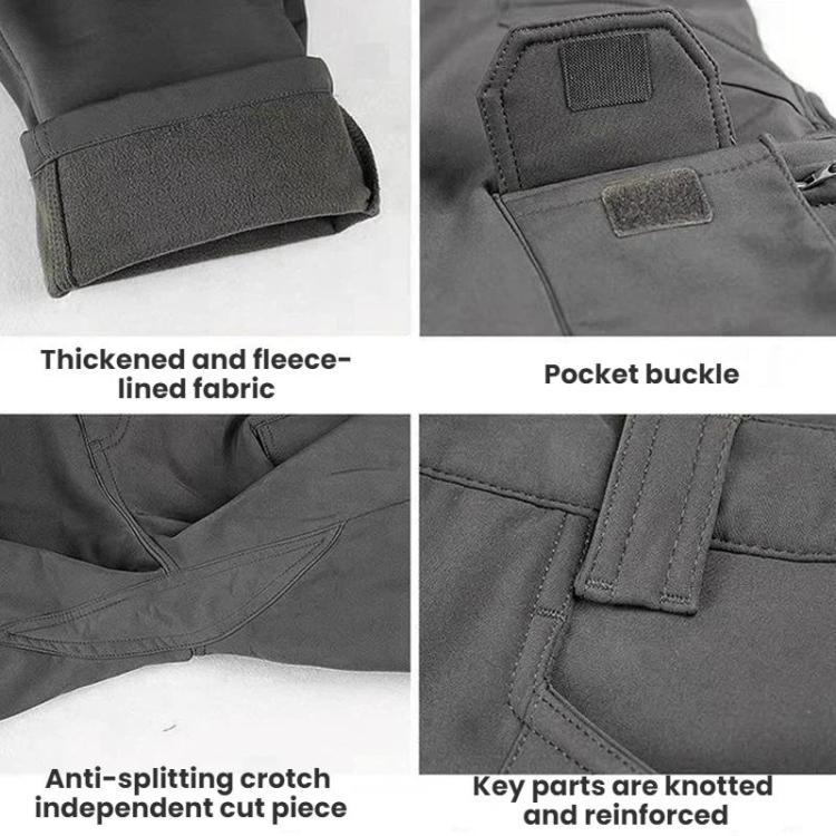 Sharkskin Softshell Fleece-lined Waterproof Windproof Cycling Hiking Suit, L, XL, XXL