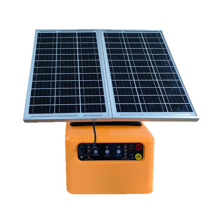 TYN20 Solar-Powered Livestock Electric Fence Energizer For Ranch Protection, EU Plug, US Plug, UK Plug, AU Plug