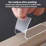 Transparent Double-Sided Adhesive Pads Cuttable & Residue-Free Mounting Stickers, 33pcs