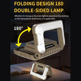 180-Degree Foldable Camping Light Multi-Functional Lighting Work Light