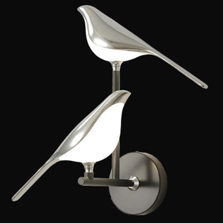 110V-220V Magpie Wall Lamp Minimalist LED Light For Living Room TV Background Wall, 1 Head+Control, 2 Heads+Control, 1 Head, 2 Heads