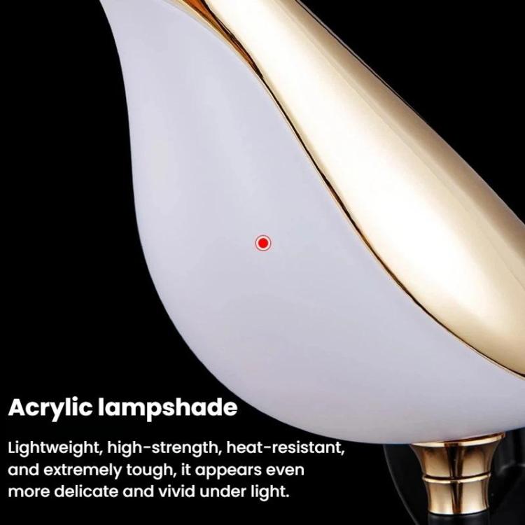 110V-220V Magpie Wall Lamp Minimalist LED Light For Living Room TV Background Wall, 1 Head+Control, 2 Heads+Control, 1 Head, 2 Heads