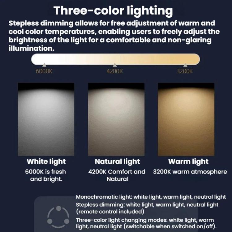 110V-220V Magpie Wall Lamp Minimalist LED Light For Living Room TV Background Wall, 1 Head+Control, 2 Heads+Control, 1 Head, 2 Heads