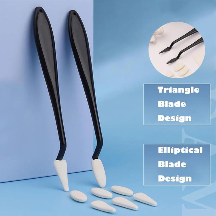 36 In 1 Sketch Drawing Set Blending Stumps Tortillons & Sponge Tools with 24 Replaceable Tips