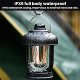 SB-6620 IPX6 Waterproof Outdoor LED Light Multi-Functional Portable Dimmable Camping Lantern