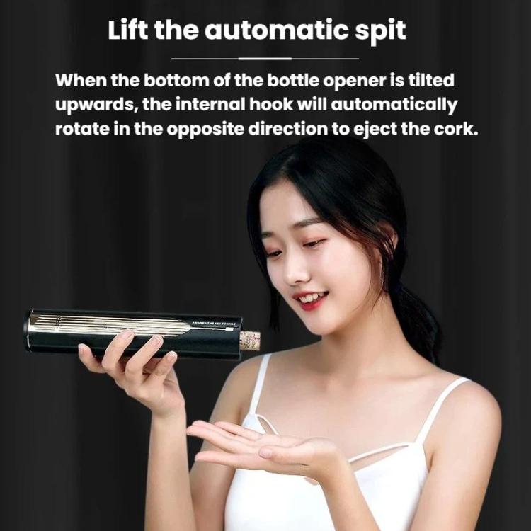 Electric Bottle Opener With Indicator Light Fully Automatic Wine Opener