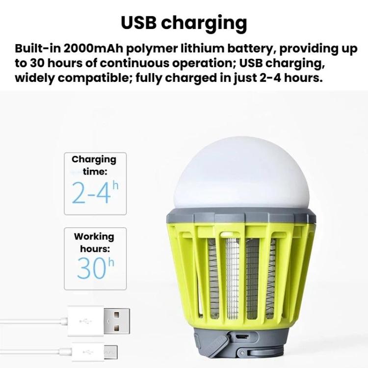 Sb-6057 IPX6 Waterproof Mosquito Lamp Hanging Camping & Stall Ambient Lamp
