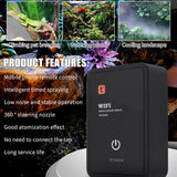 WiFi Misting System For Rainforest Vivariums Smart Timer Control Via Tuya App Low Noise Spray Kit, EU Plug, US Plug, UK Plug