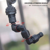 WiFi Misting System For Rainforest Vivariums Smart Timer Control Via Tuya App Low Noise Spray Kit, EU Plug, US Plug, UK Plug