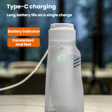 400ml Portable Electric Bidet Sprayer IPX7 Waterproof Personal Hygiene Washer, SB-9515D