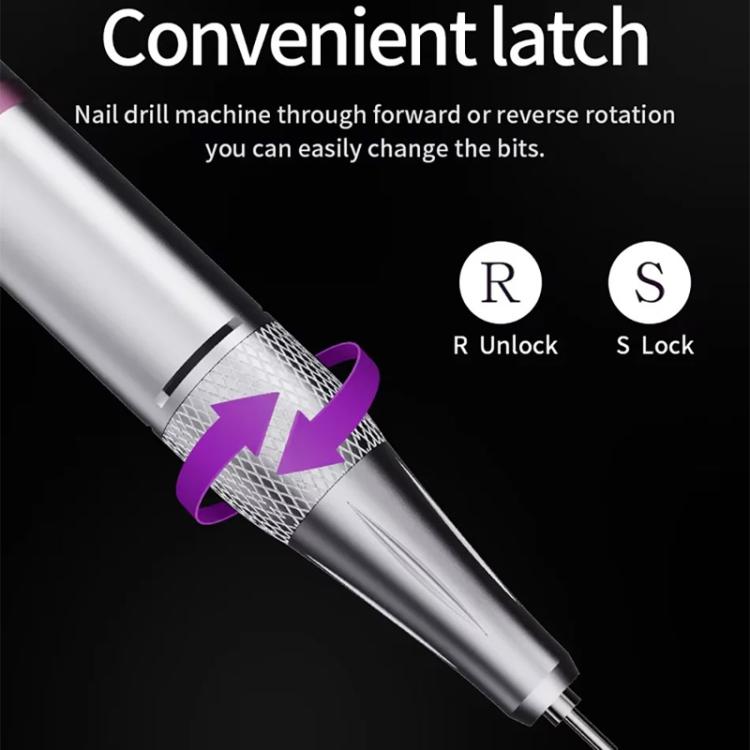 BLUEQUE BQ-109 Home Compact Portable Rechargeable Nail File