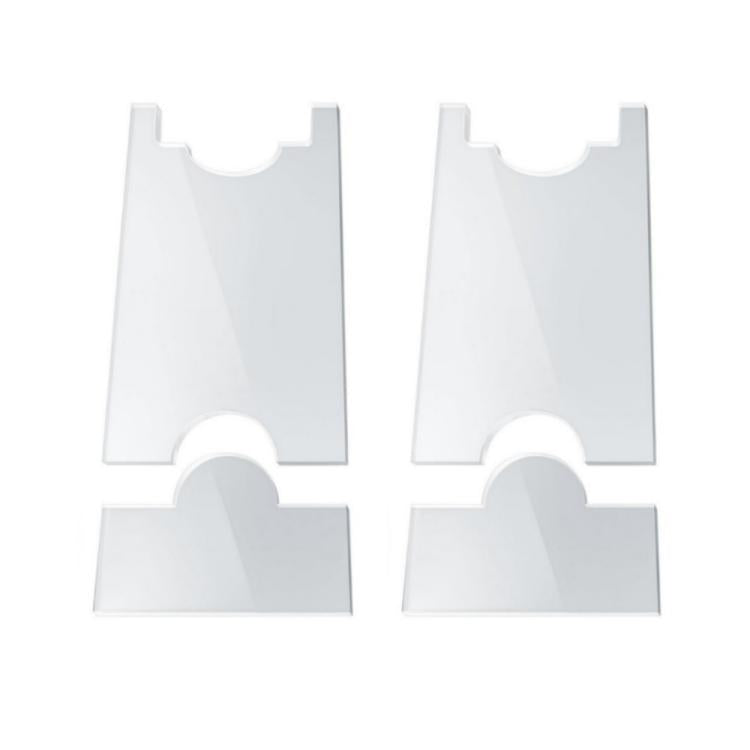 2pcs /Set Acrylic Protective Pads For Sofa Legs, 1pc, 2pcs /Set