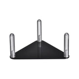 2pcs /Set Easy-Assembly Triangular Acrylic Ball Rack, Transparent 1pc, Transparent 2pcs /Set, Black 1pc, Black 2pcs /Set