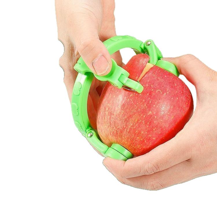 Hand-Cranked Peeler For Apples & Pears Portable Fast Fruit Peeling Knife, Hand-Cranked Peeler