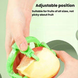 Hand-Cranked Peeler For Apples & Pears Portable Fast Fruit Peeling Knife, Hand-Cranked Peeler