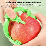 Hand-Cranked Peeler For Apples & Pears Portable Fast Fruit Peeling Knife, Hand-Cranked Peeler