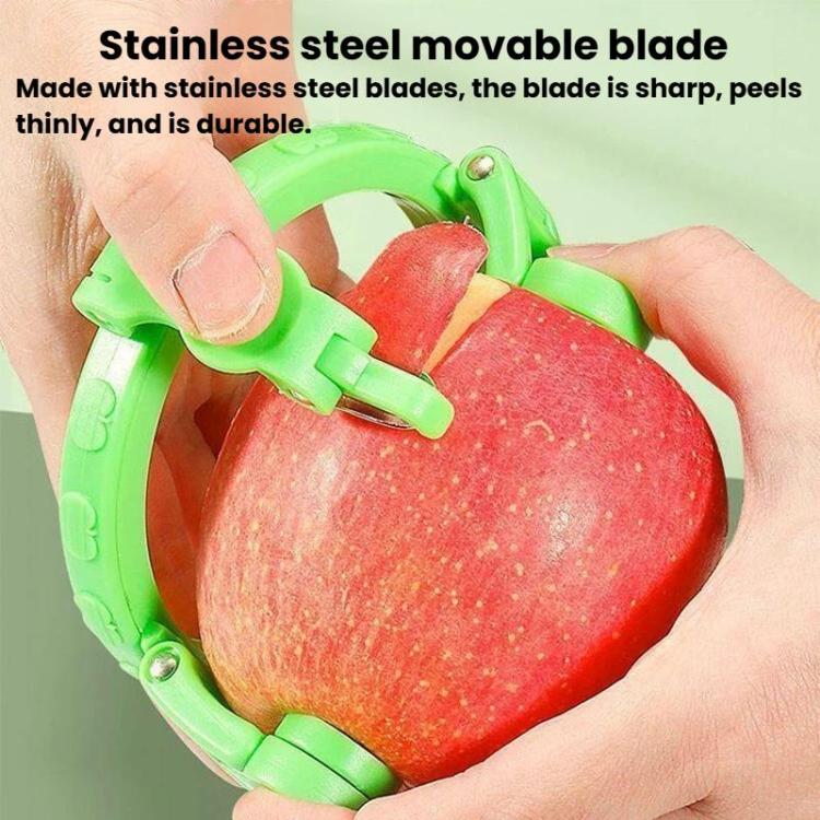 Hand-Cranked Peeler For Apples & Pears Portable Fast Fruit Peeling Knife, Hand-Cranked Peeler
