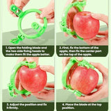 Hand-Cranked Peeler For Apples & Pears Portable Fast Fruit Peeling Knife, Hand-Cranked Peeler