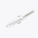 Stainless Steel Cream Spatula Stainless Steel Bell Knife Cake Spatula Baking Scraper Baking Tools