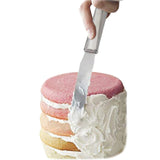 Stainless Steel Cream Spatula Stainless Steel Bell Knife Cake Spatula Baking Scraper Baking Tools