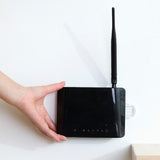 10 PCS Plug-in Wire Finisher Board Holder Wall-mounted Board Router Holder, Oval, Square