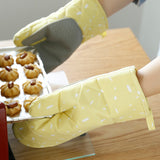 Kitchen Microwave Oven Thickened Silicone Heat-resistant Baking Special Insulation and Anti-scalding Gloves